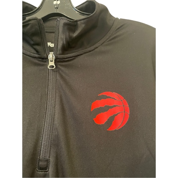 Unisex Fanatics Half Zip Toronto Raptors Jersey NWT - Picture 3 of 6